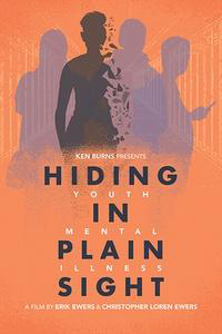 Hiding in Plain Sight poster image with four silhouetted figures.