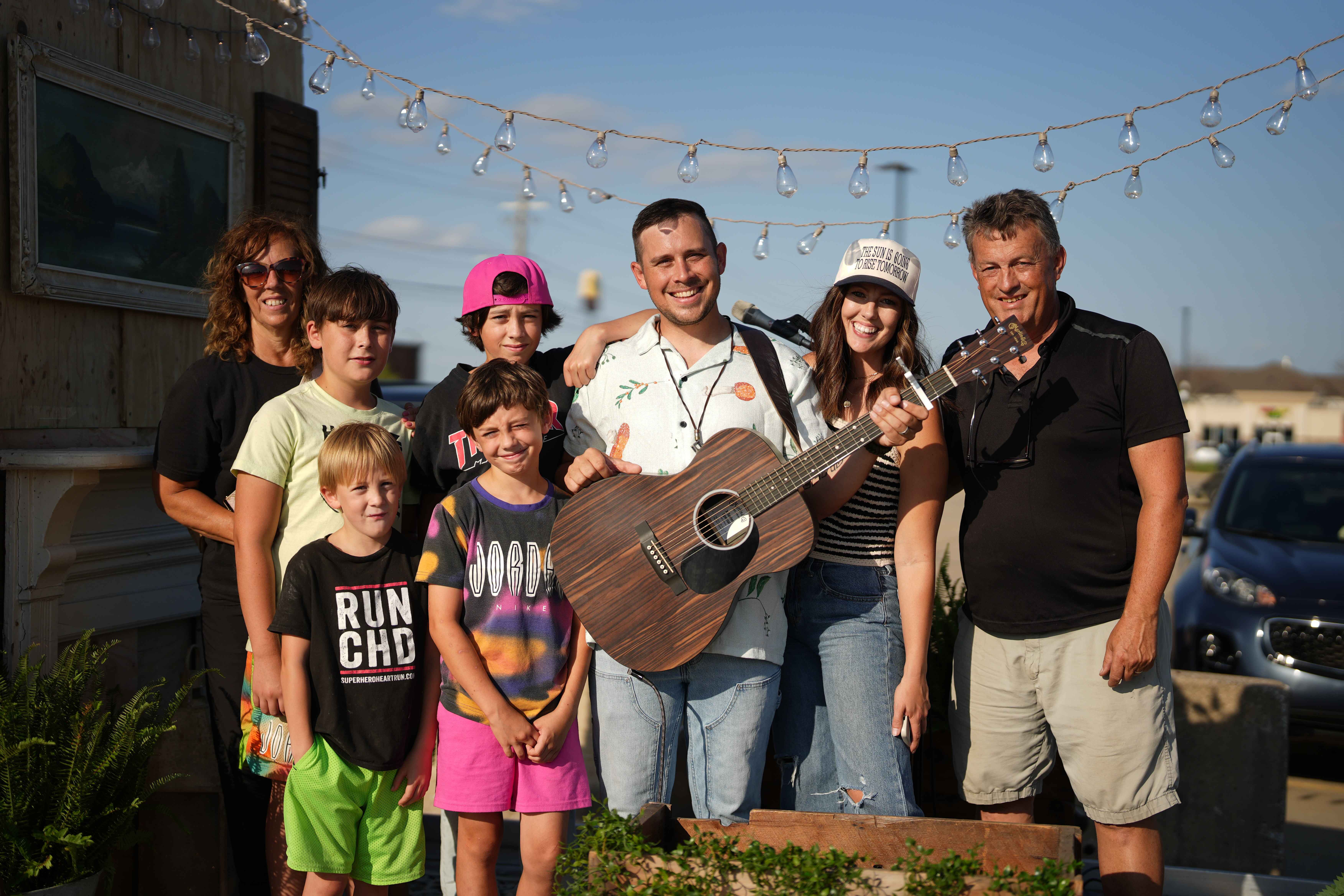 Zachary Freedom performed live during the Iowa State Fair Parade.