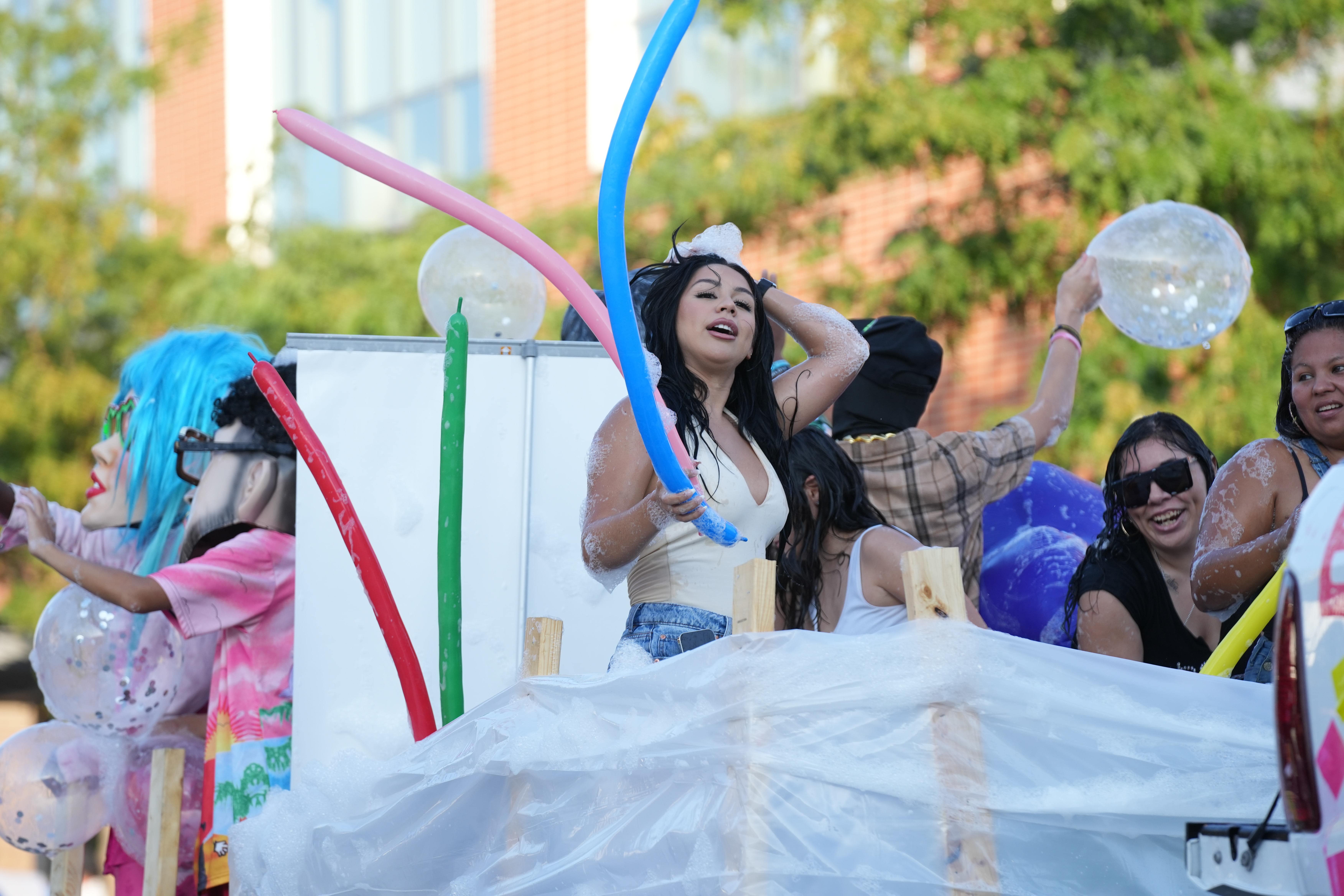 Scenes from the 2024 Iowa State Fair parade in downtown Des Moines on Wednesday, Aug. 7, 2024.