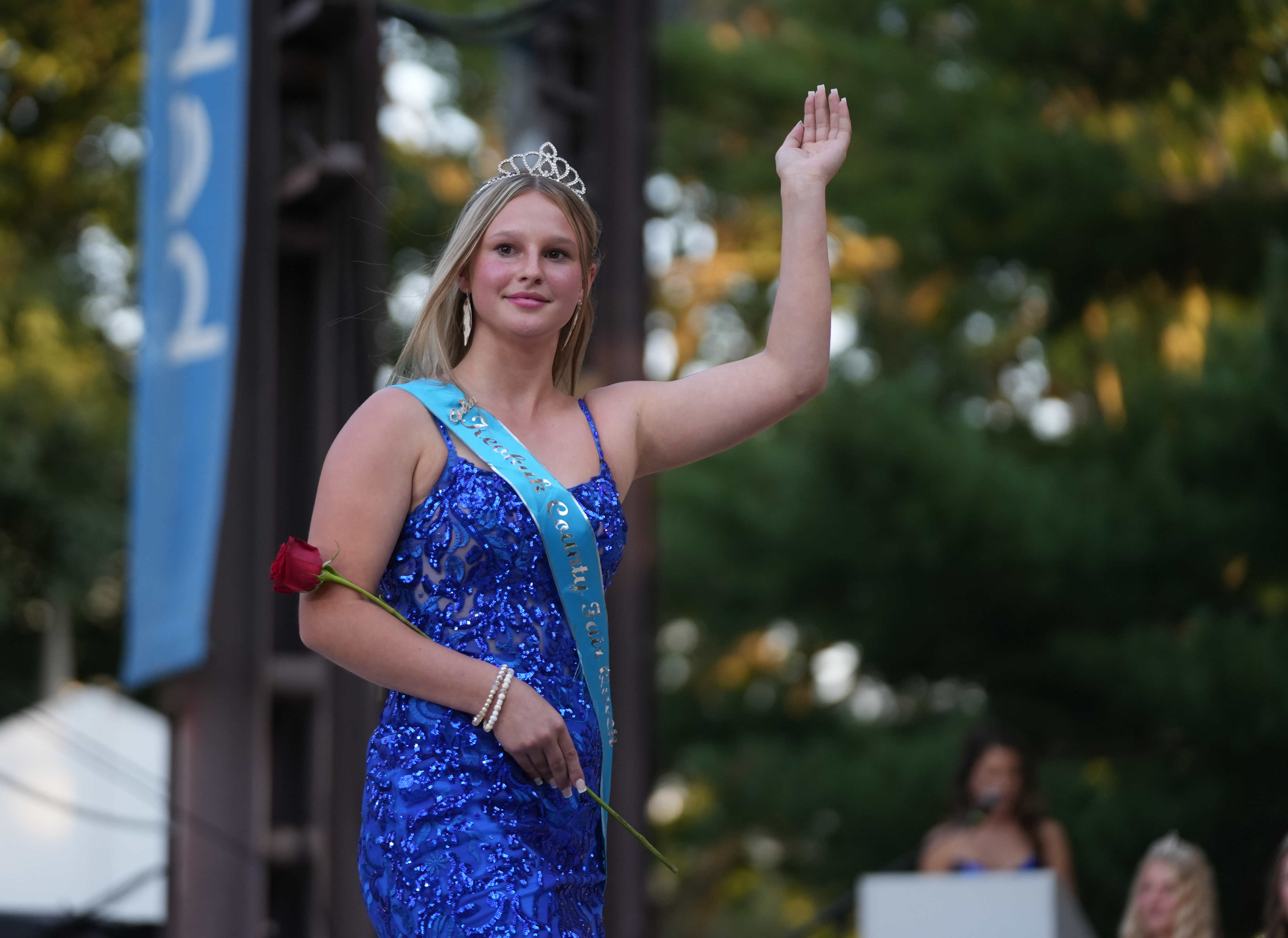 One of the 2024 Iowa State Fair Queen candidates