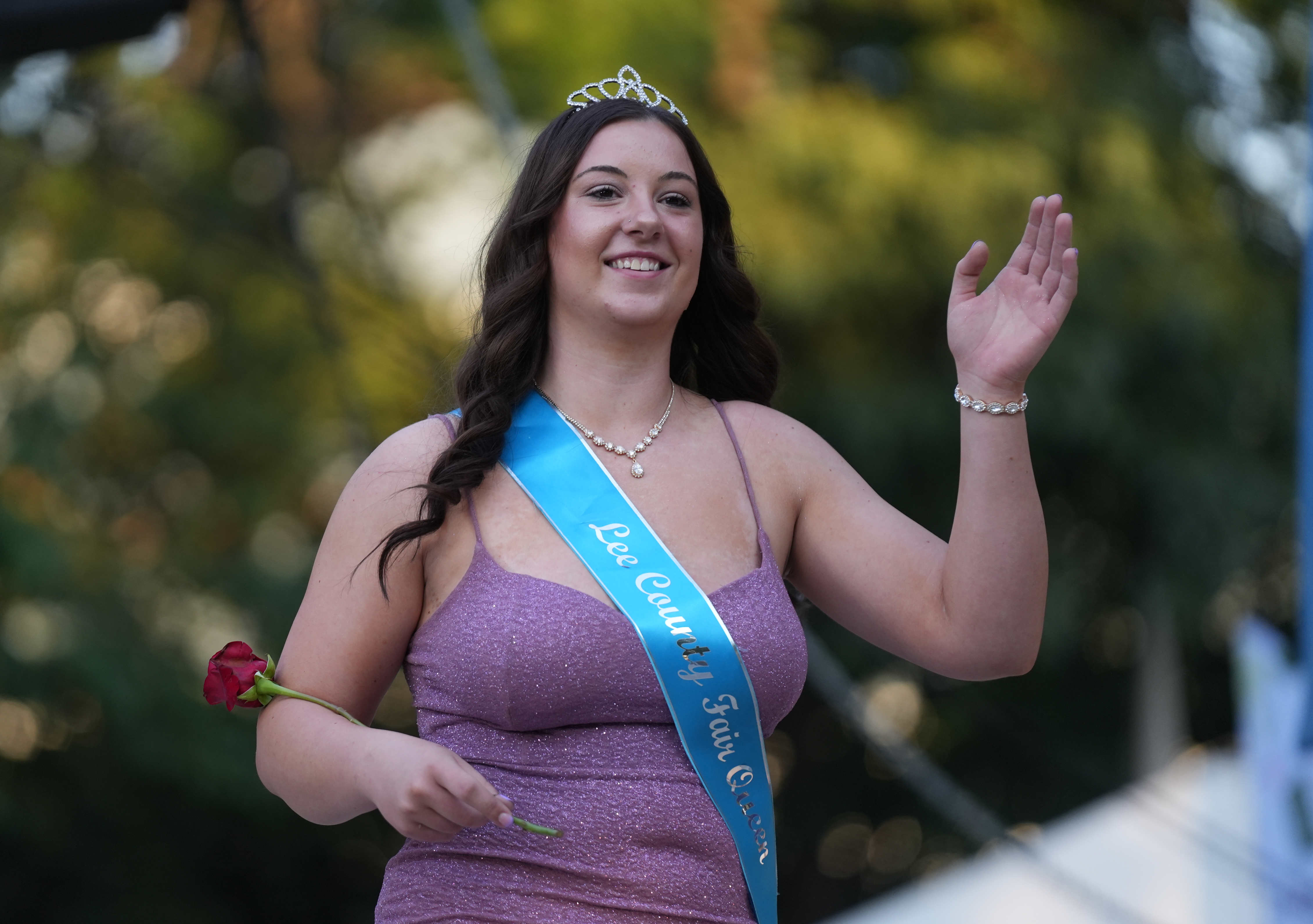 One of the 2024 Iowa State Fair Queen candidates