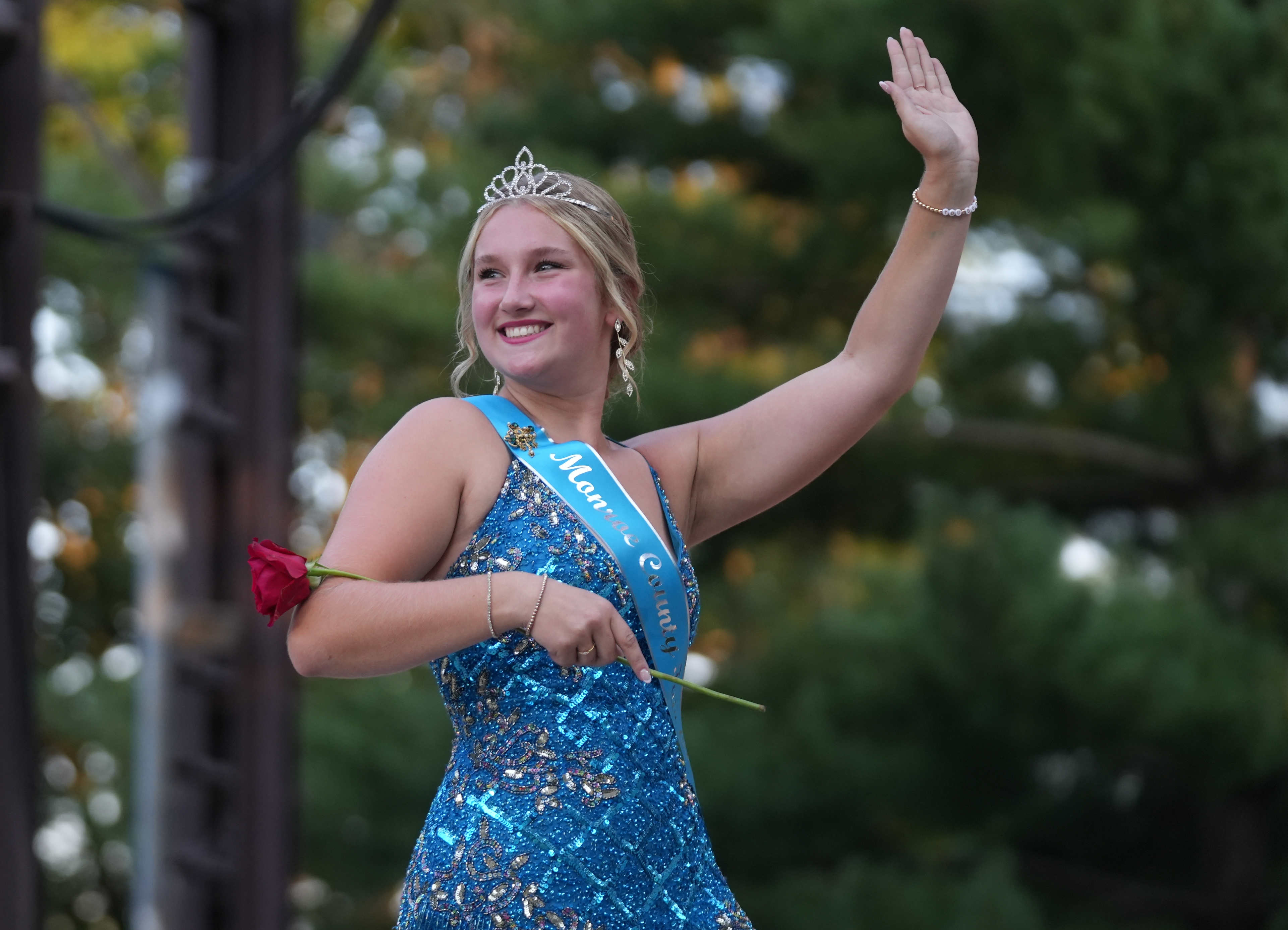 Cloey Burkman, Queen of the Monroe County Fair