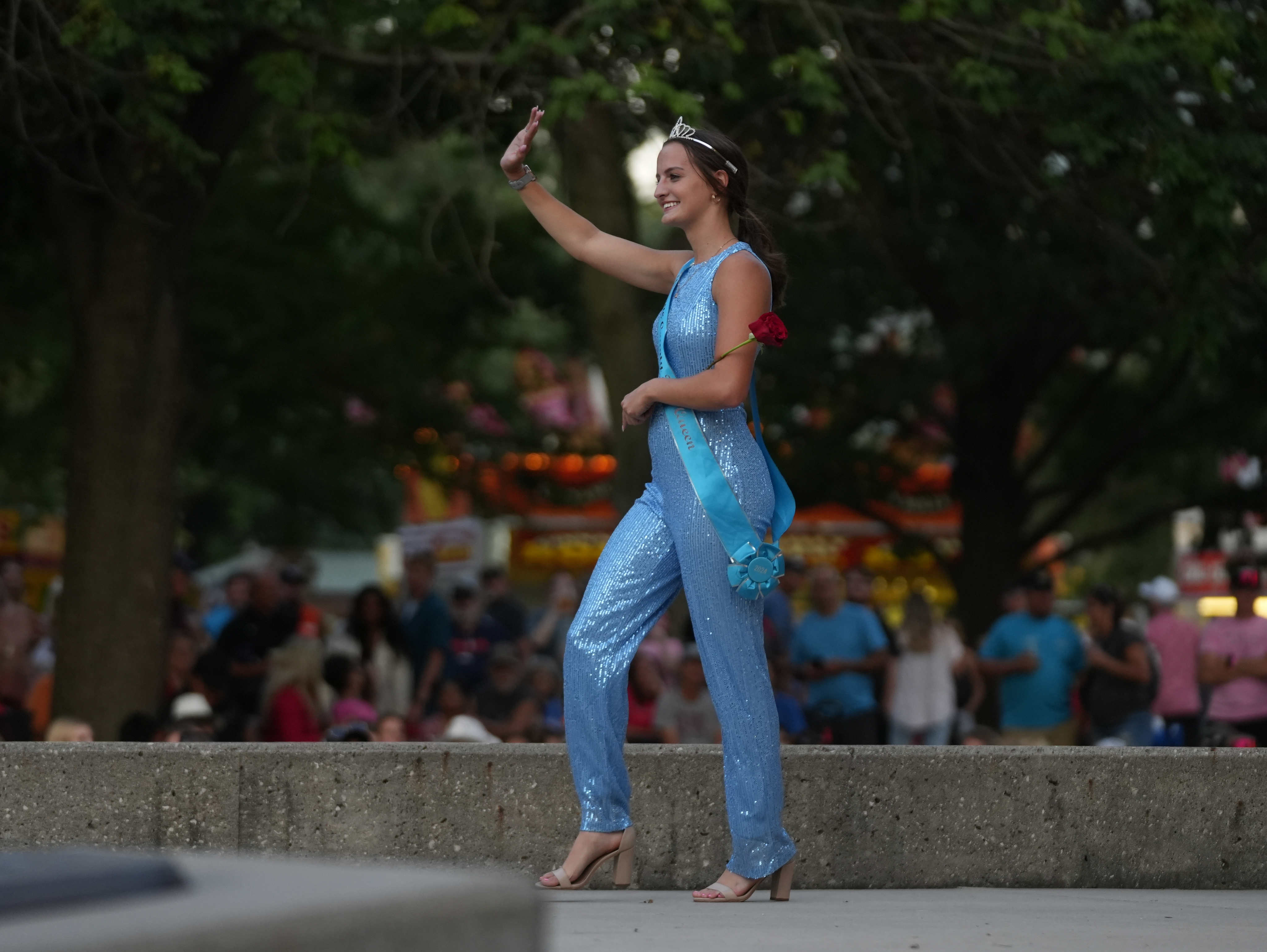 One of the 2024 Iowa State Fair Queen candidates