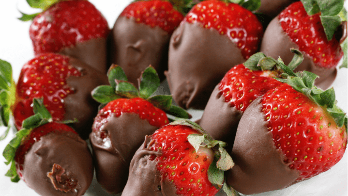 chocolate covered strawberries