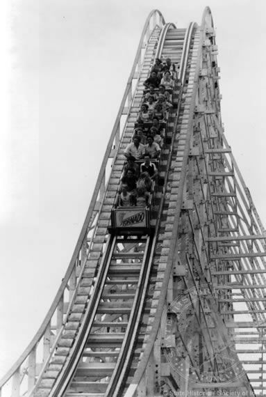 Rollercoaster at Adventureland