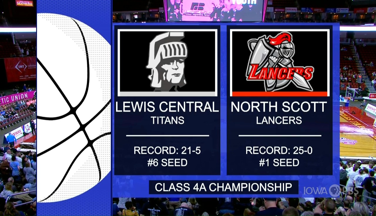 Class 4A - Lewis Central Titans vs. North Scott Lancers | Iowa PBS