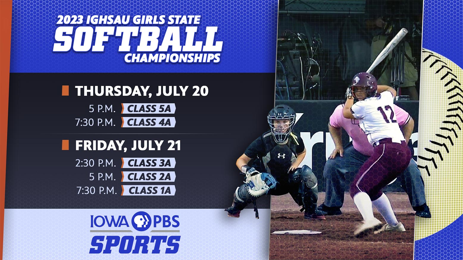 2023 IGHSAU Girls State Softball Championships Iowa PBS