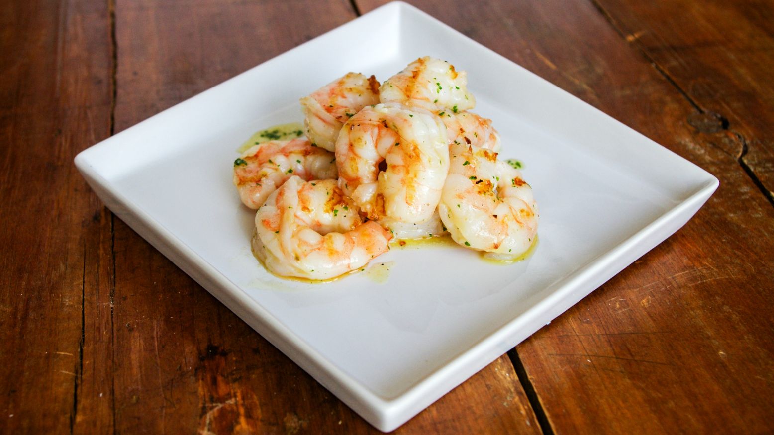 White Wine Compound Butter with Grilled Shrimp