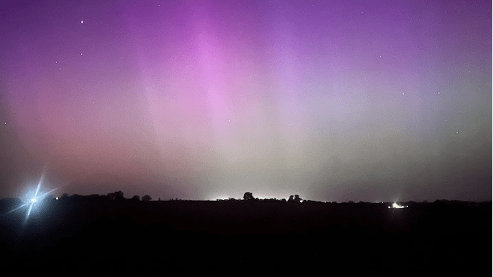 Northern Lights on display in Iowa