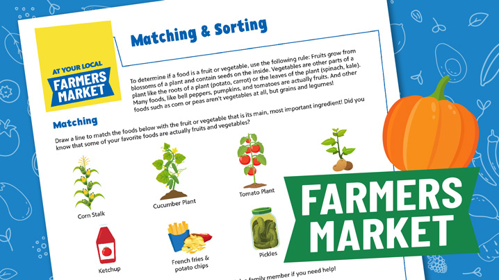 Farmers Market Matching and Sorting