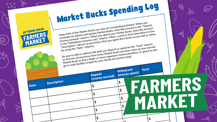 Market Bucks Spending Log