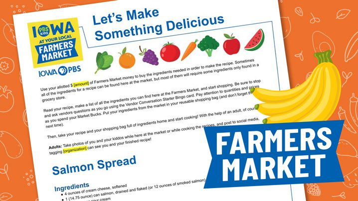 Farmers Market Recipe Template