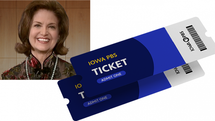 Mary Lou Metzger with tickets image