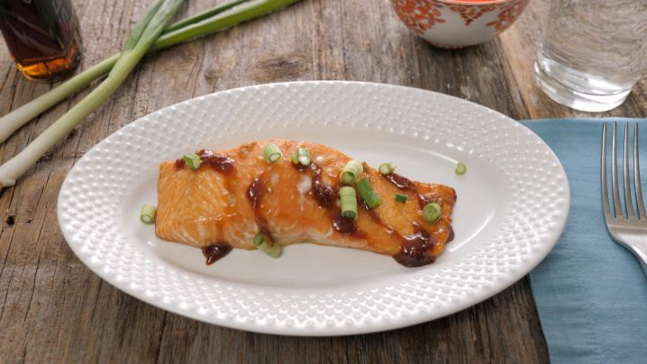 Maple Glazed Salmon