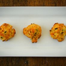 Gougeres with Bacon