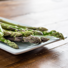 Shaved Asparagus Salad with Parmesan Cheese