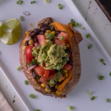 black bean sweet potato