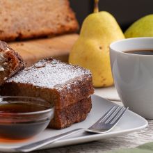 Pear Chèvre French Toast