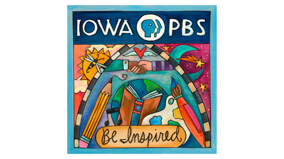 Iowa PBS Be Inspired Plaque by Sticks