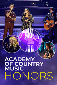 Multiple country music performers perform onstage. 