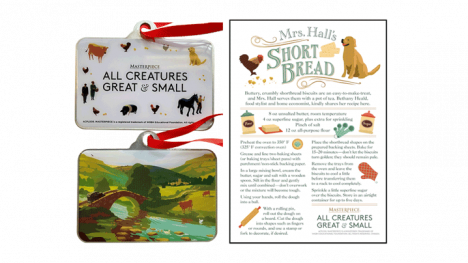 All Creatures Great and Small Ornament and Tea Towel 