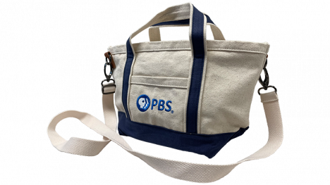 PBS Crossbody Tote Bag