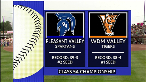 Class 5A - Pleasant Valley Spartans vs. Valley Tigers