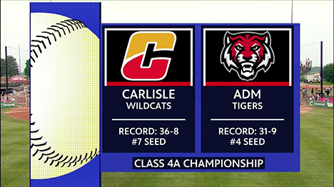 Class 4A - Carlisle Wildcats vs. ADM (Adel DeSoto Minburn) Tigers