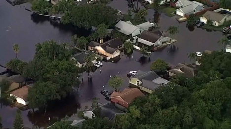 flooded homes 