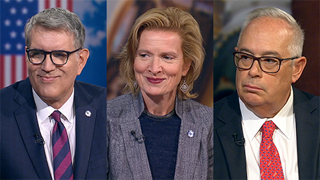 Steve Churchill, Dr. Christina Taylor and Dr. Gerard Clancy