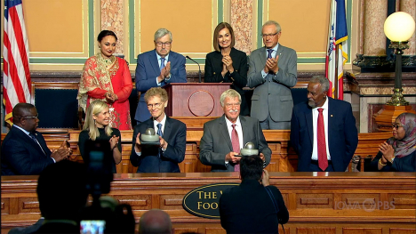 World Food Prize ceremony