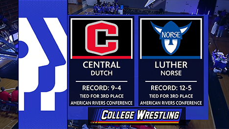 College Wrestling: Central College at Luther College (Men)